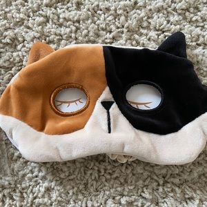 Red bean with eye pillow